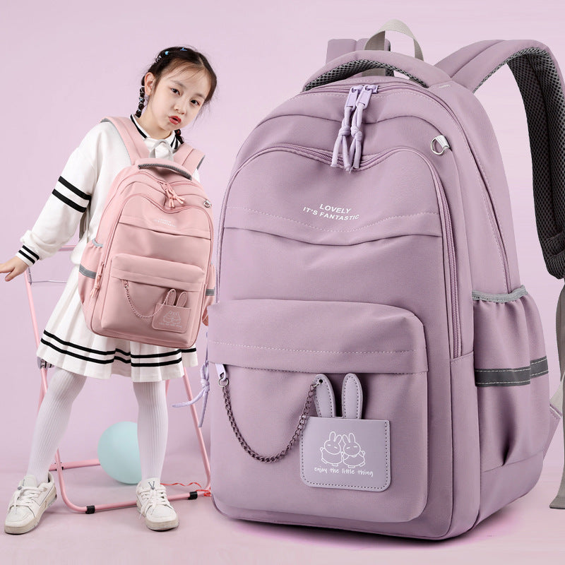 Leisure Travel Backpack New Cute Junior High School Student Schoolbag
