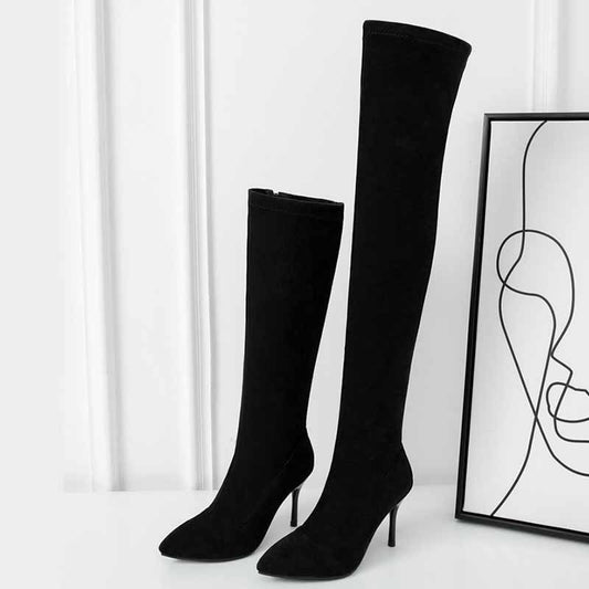 Stiletto High Heel Suede Sexy Nightclub Over-the-knee Boots