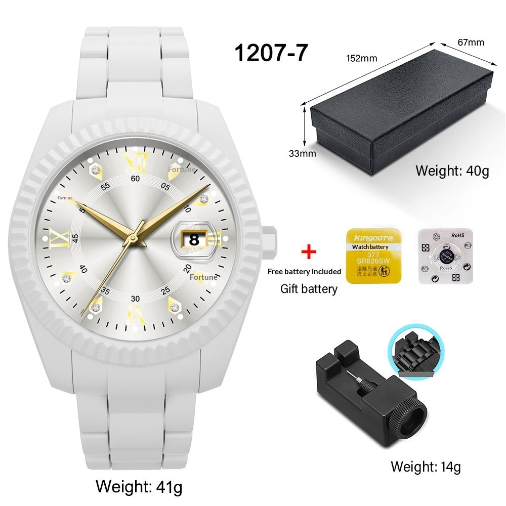 New Mens Watch Stylish Business-oriented Design With A Large Dial