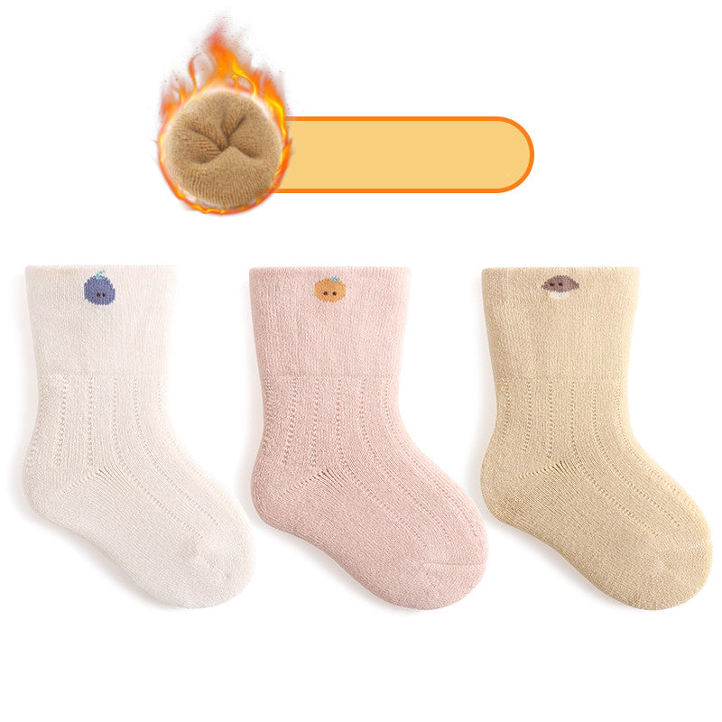 Keep Warm Newborn Baby Socks Pure Cotton