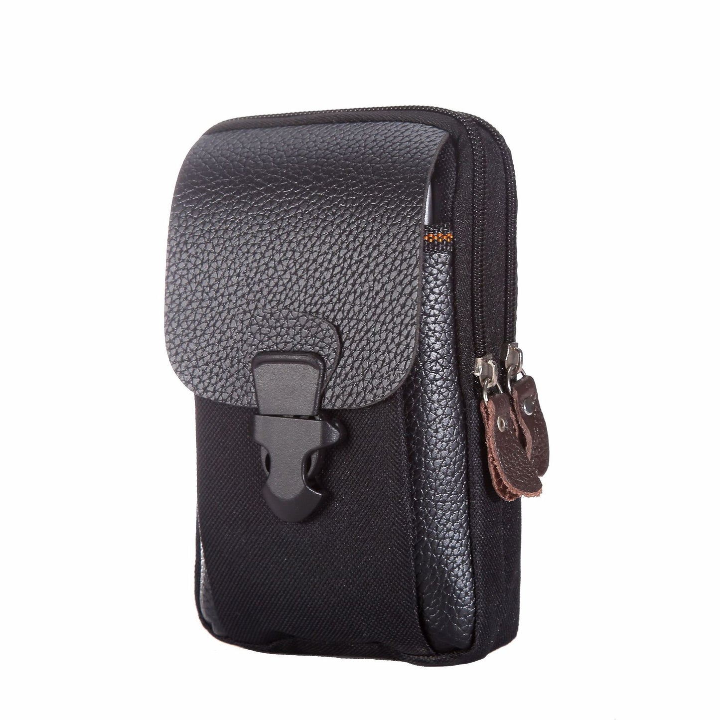 Men's Fashion Casual Double Zipper Coin Purse