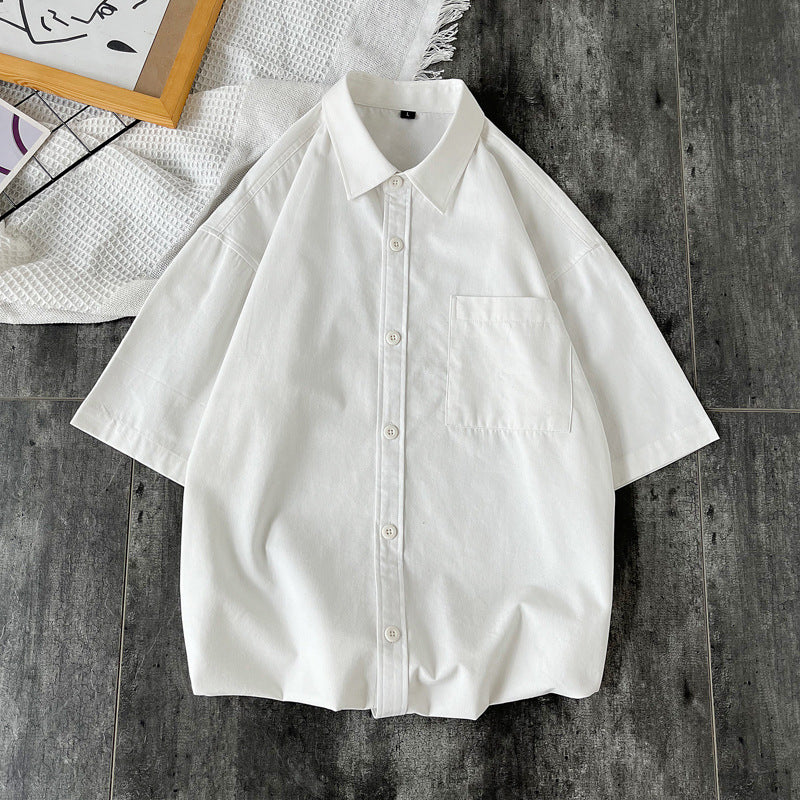 Casual Layered Base-Layer Cotton Shirt