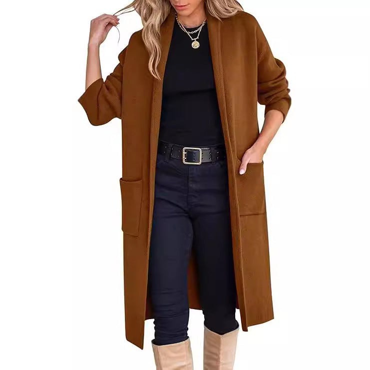 Women's Autumn And Winter Long Loose-fitting Sweater