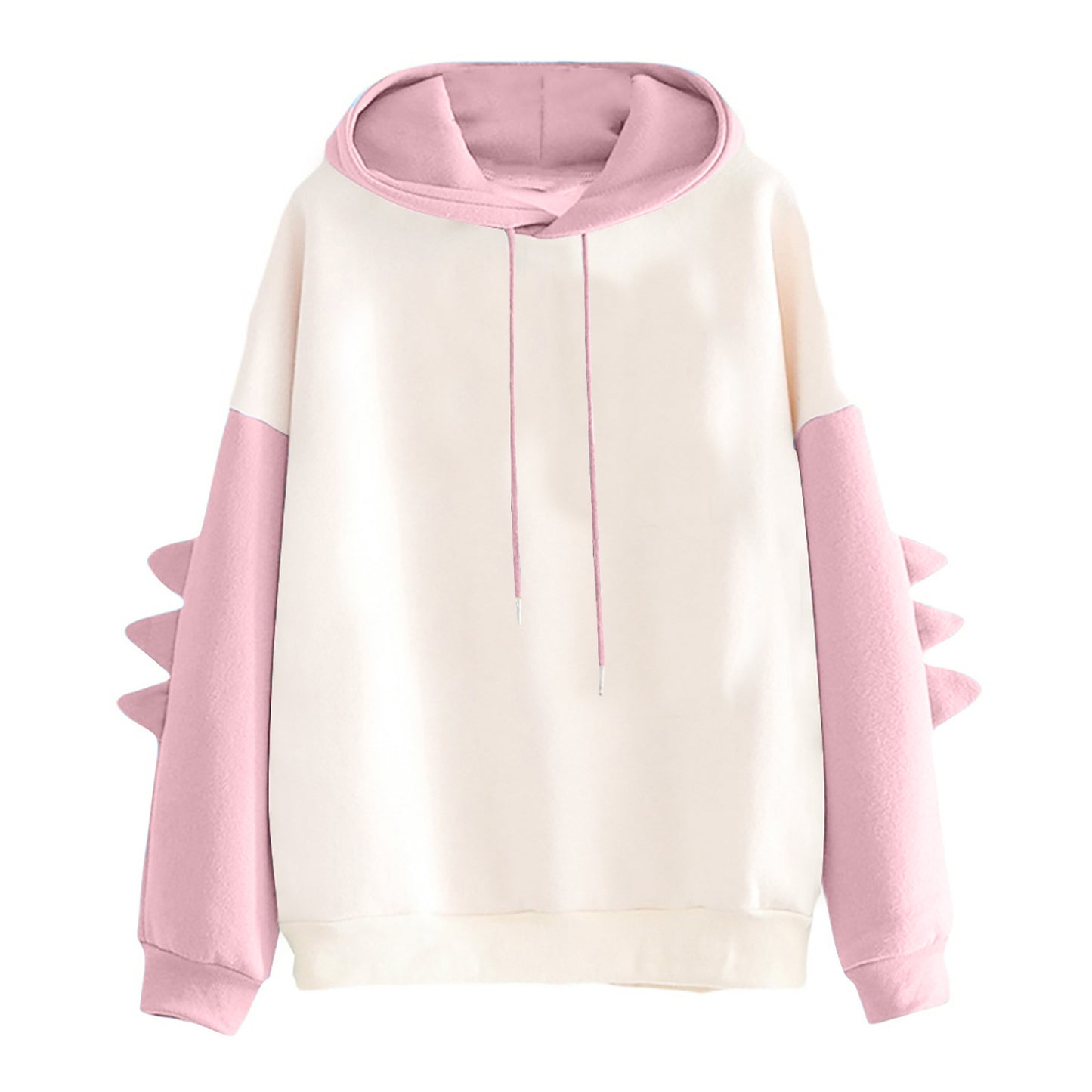 Cartoon Dinosaur Contrast Color University Style Korean Style Sweater