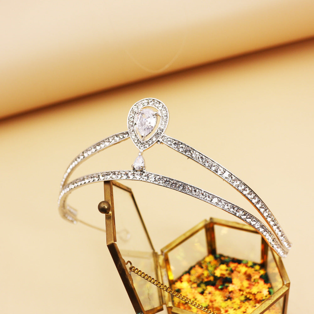 European And American Bride Crown Princess Wedding