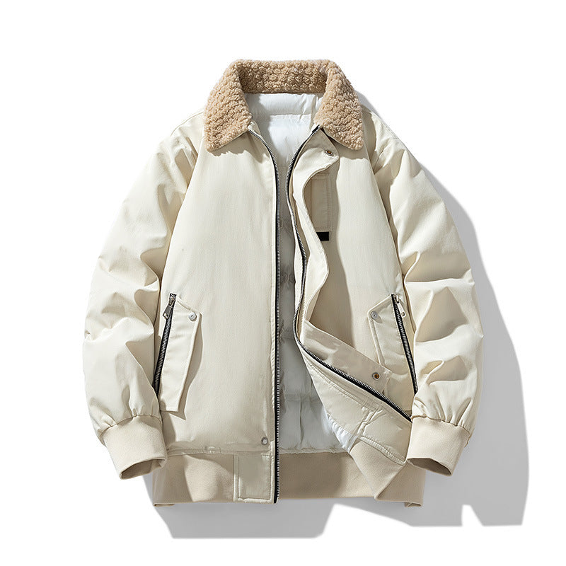 Hooded Thickened Thermal Men's Coat