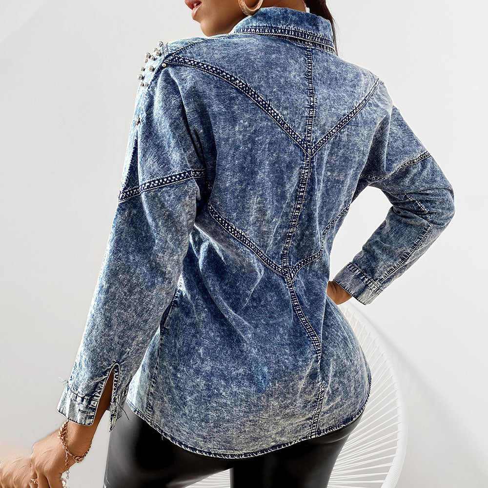 Top Trendy Fashion Casual Slim Fit Retro Women's