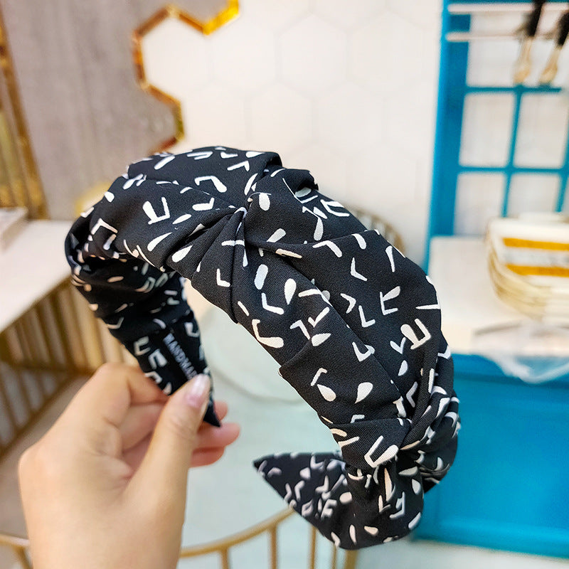 Pressed Hair Accessories Retro Style Female Headdress