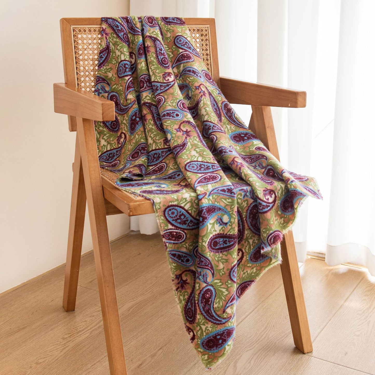 Artificial Cashmere Scarf Color Warm Shawl