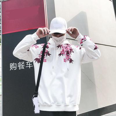 Sweater hooded boys Korean version of the trend loose jacket