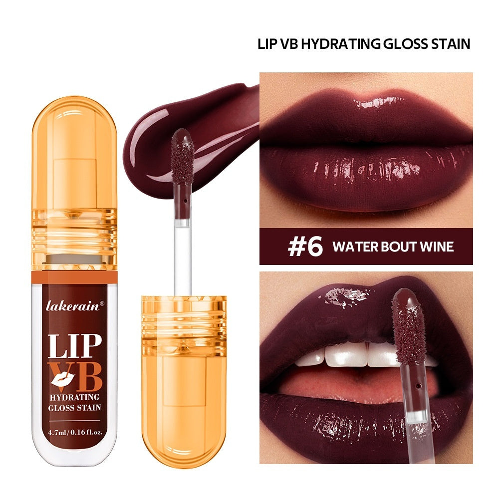 Lakerain Vitamin B Gloss Lip Lacquer Nourishing Hydrating And Moisturizing