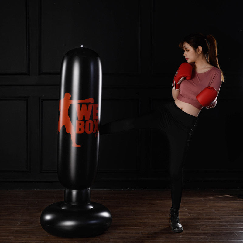 New Children Inflatable Boxing Column Fitness Sandbag Thick PVC Vent Wholesale