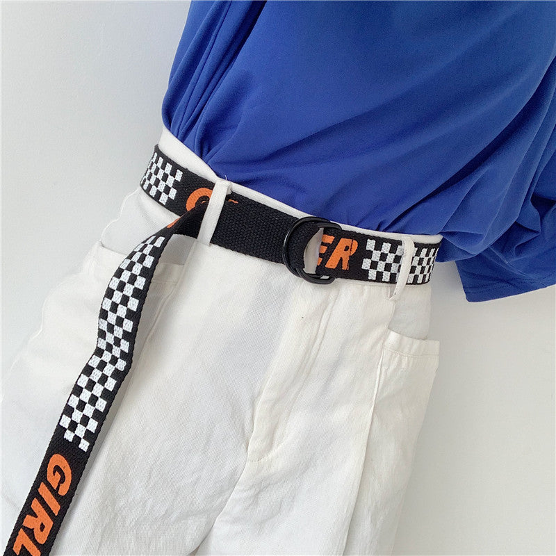 Letter BF belt