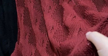 Women's Long Sleeved Knitted Vneck Sweater