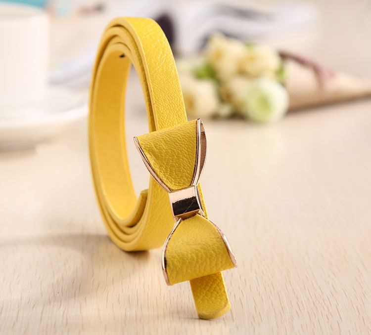 Versatile women's bow belt