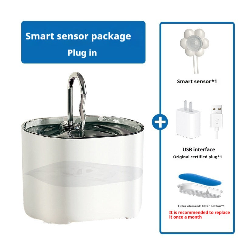 Pet Water Dispenser Loop Filter Smart Cat Water Feeder Alloy Fountain Amazon