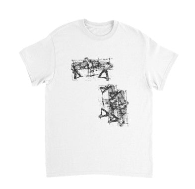 D Digital Print Casual Plus-Size Short-Sleeve Top