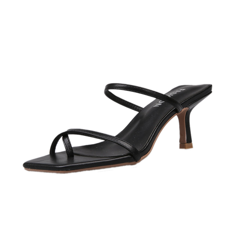 Finger fine heel all-match fairy high heel sandals