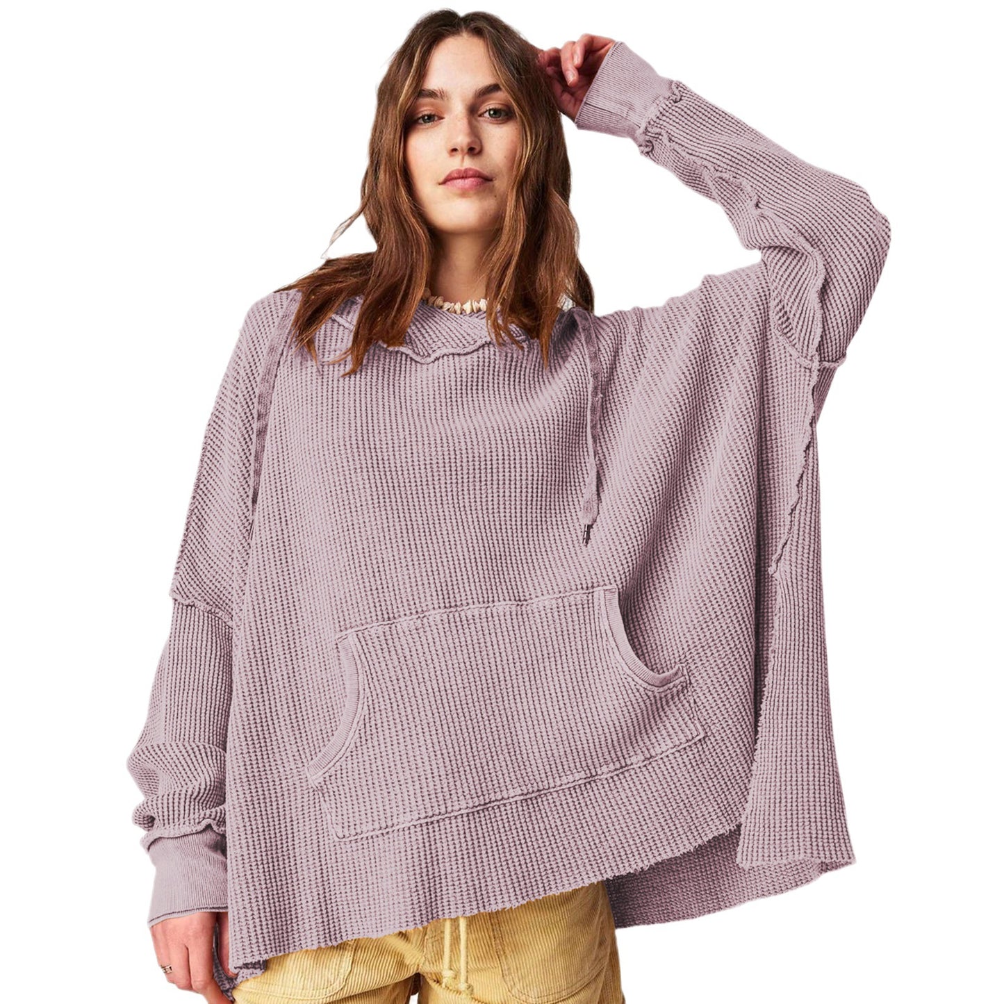 Female Loose Sweater Fashion Brand Hooded