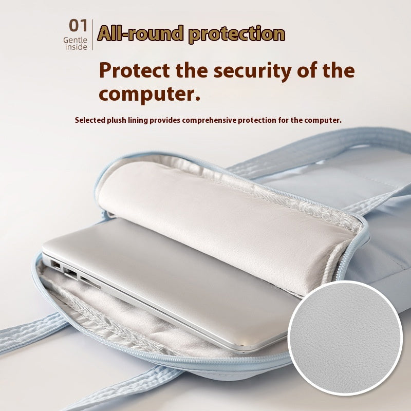 Laptop Bag 15-inch Computer Storage Bag Large Capacity