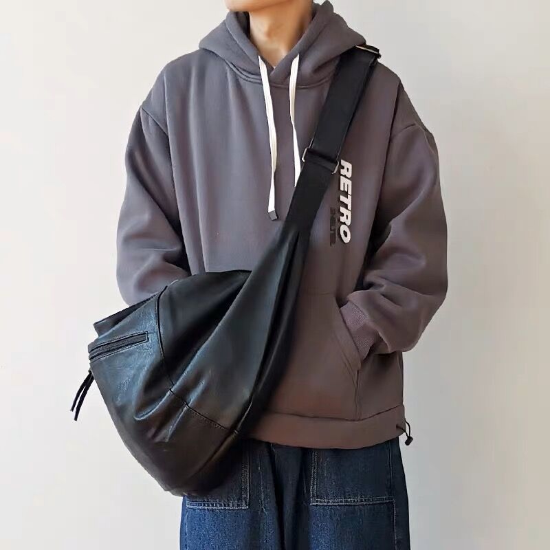 Retro Korean-style Crossbody Dumpling Bag