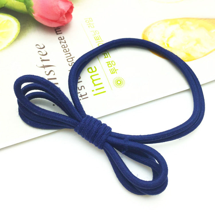 Handmade bow rubber band
