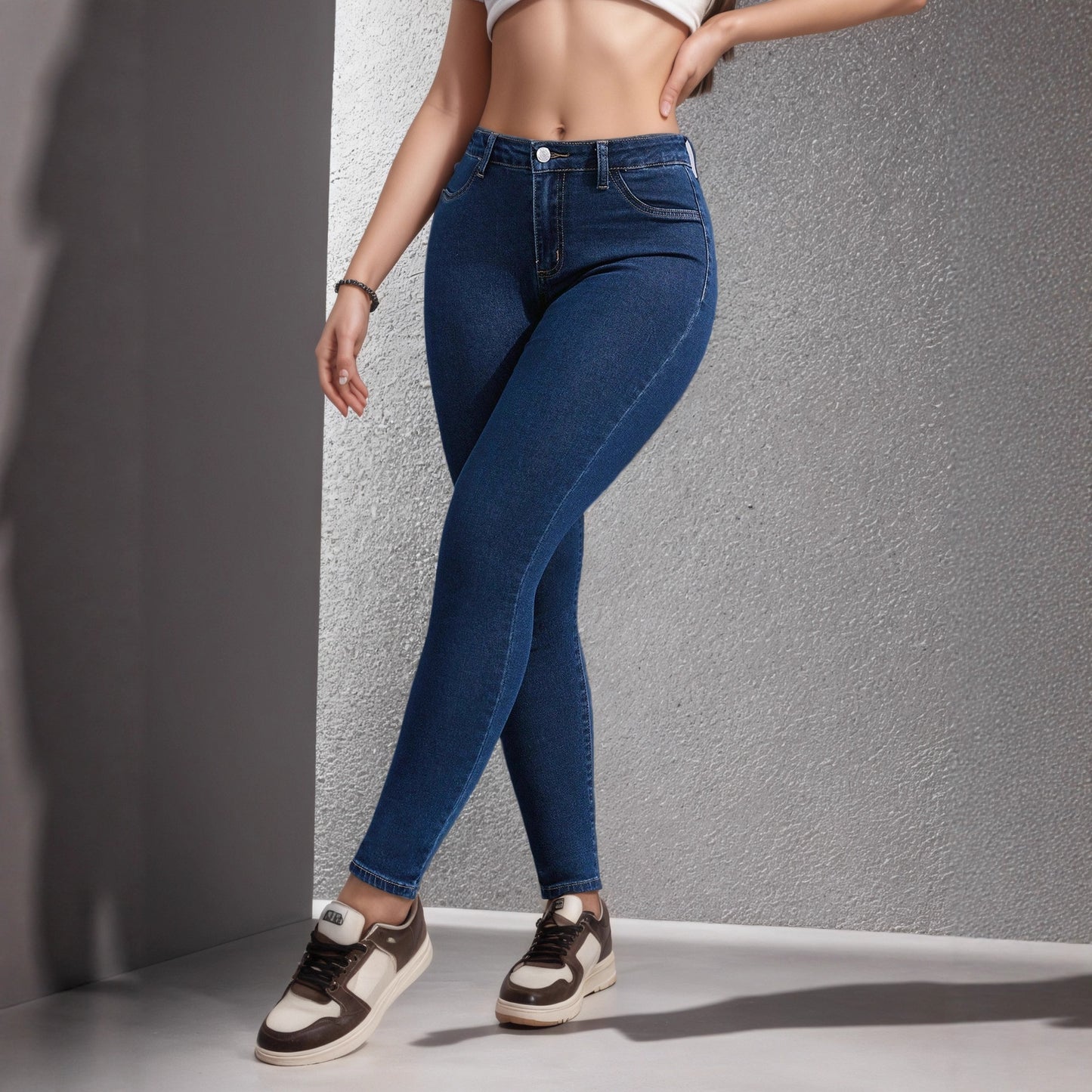 New Drop-shipping High Waisted Jeans Style