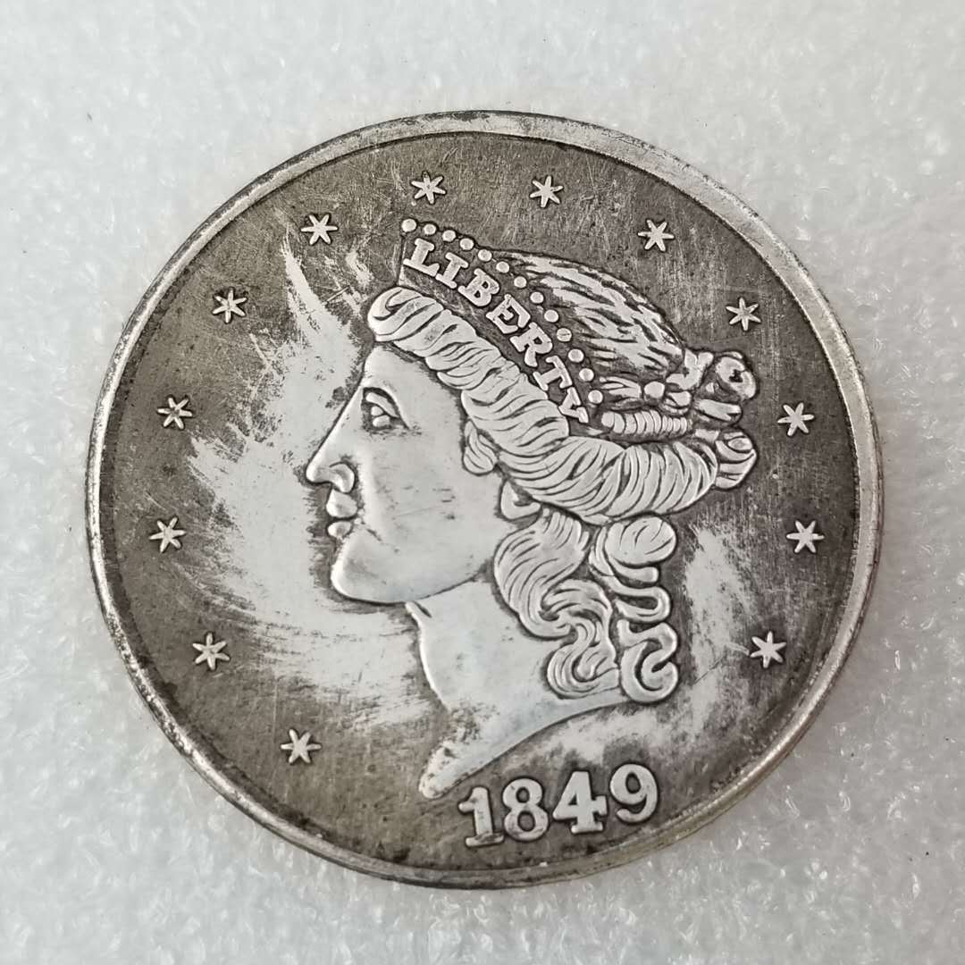 1849us Foreign Commemorative Coin Antique Silver Dollar