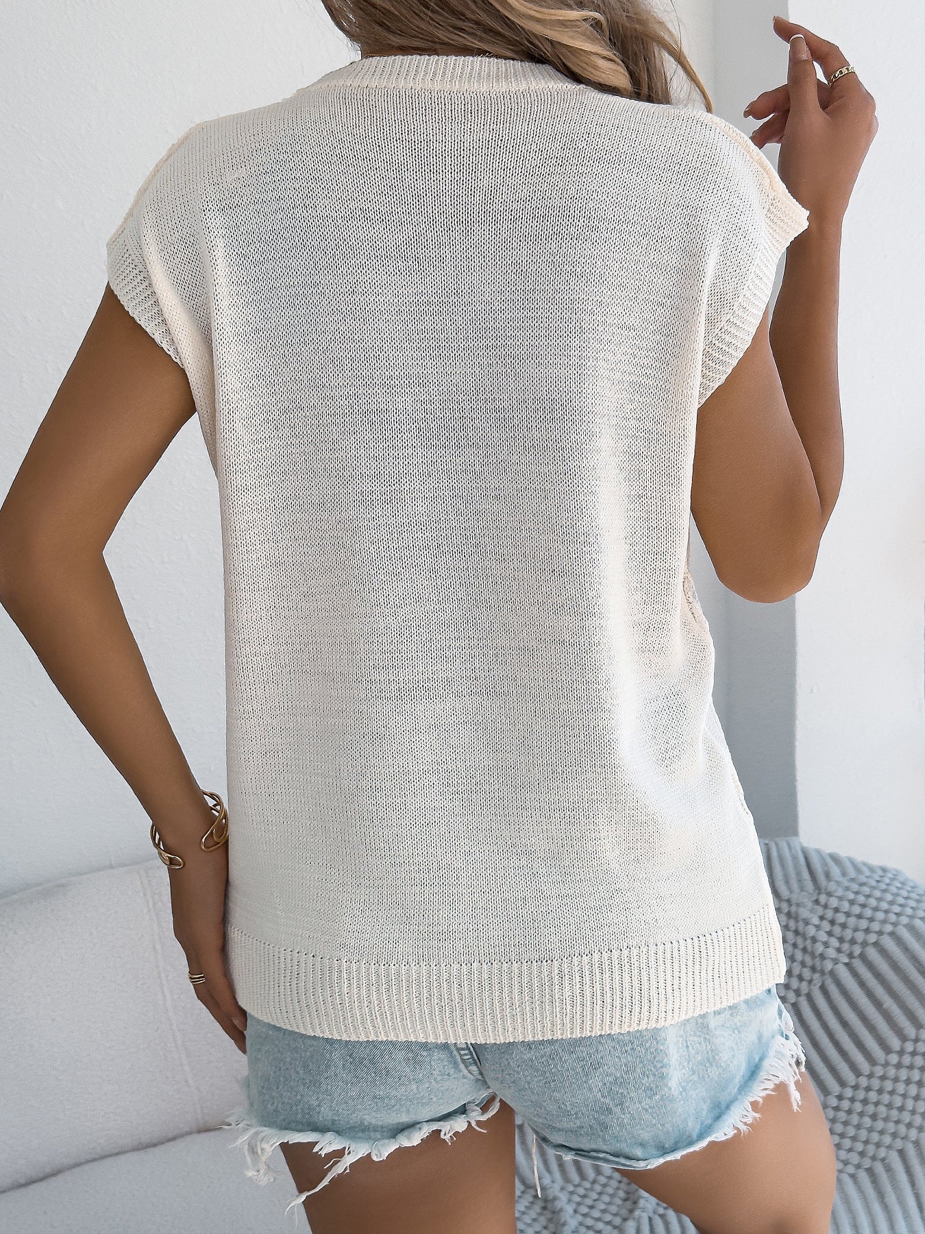 Women S Solid Color Cable Knit Batwing Sleeve Loose Knit Sweater Top
