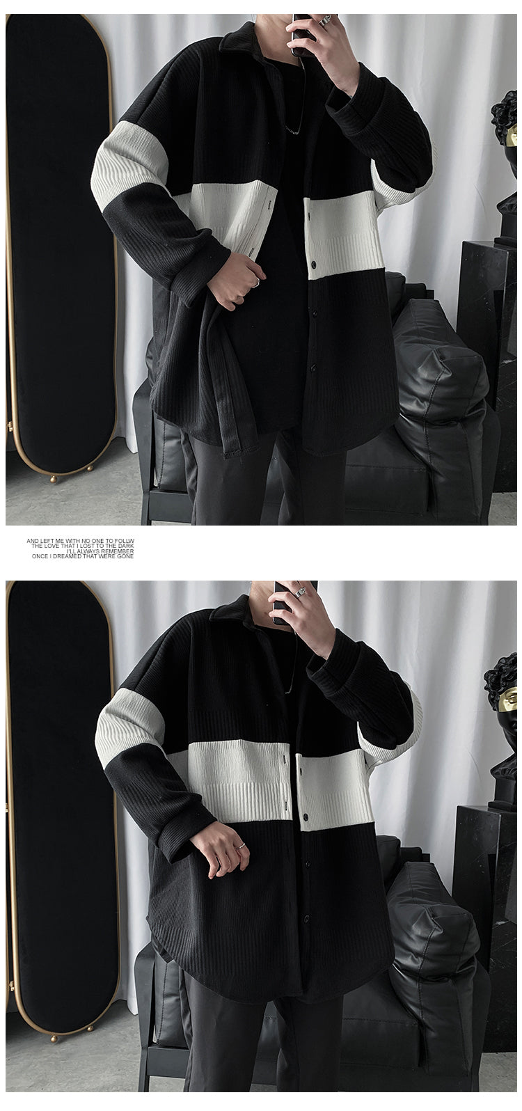 Lazy style thin sweater