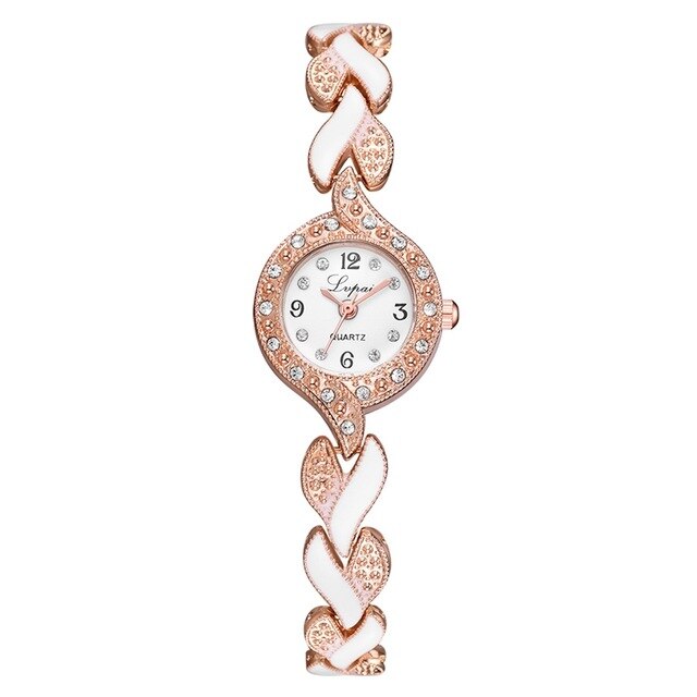 Niche diamond alloy bracelet watch ladies watch