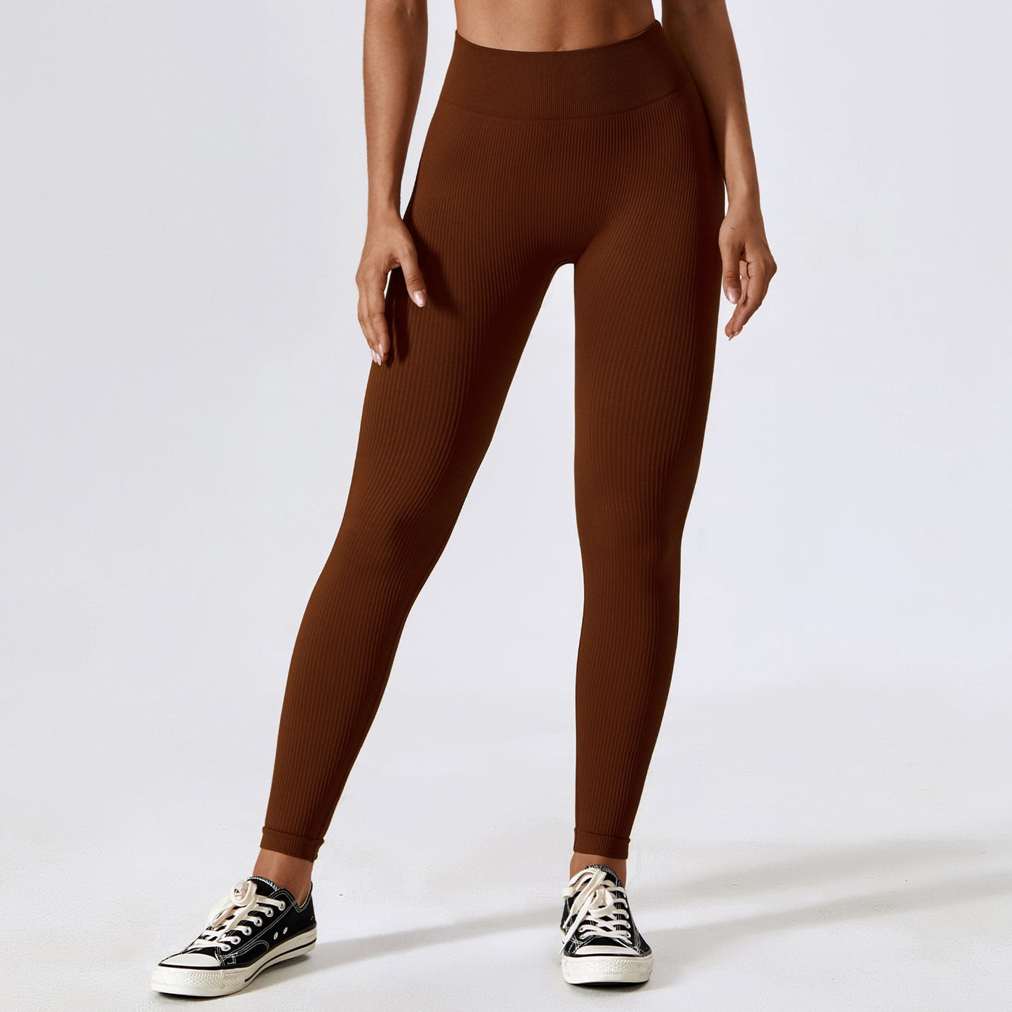 Thread Hip-lift And Belly Shaping Seamless Yoga Pants