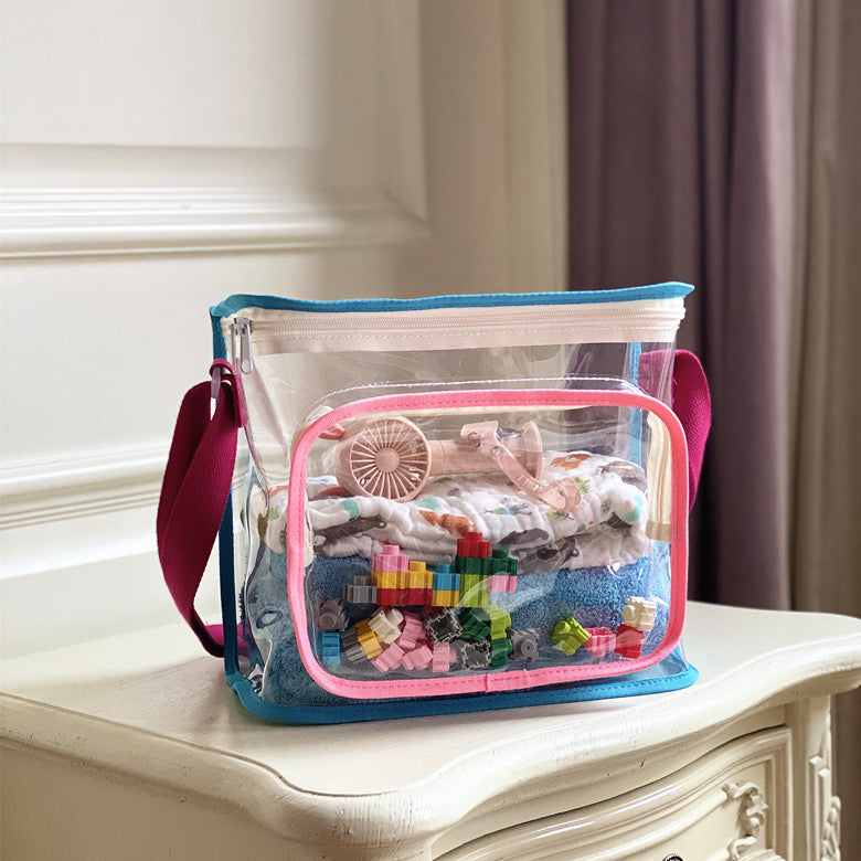 INS Street Shooting Outdoor Snack Toys Transparent Beach Bag