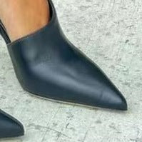 Sexy Thin Pointed Toe Toe Cap Hollow Elegant Women's Sandals