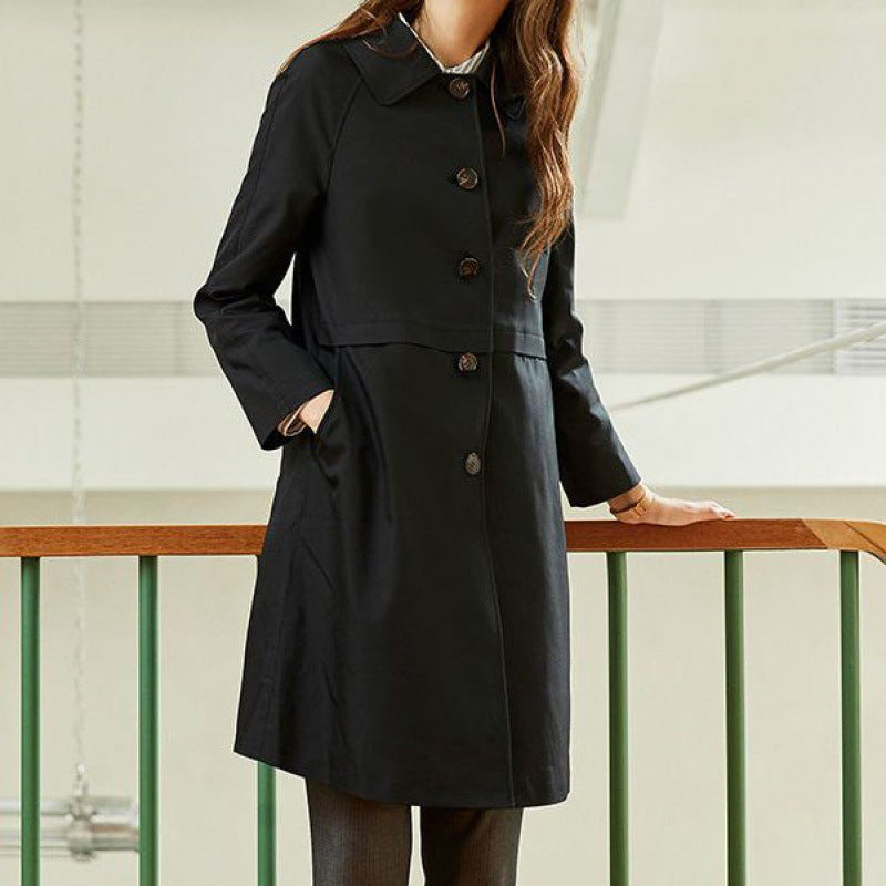 Atmospheric British Hepburn Style Casual Jacket