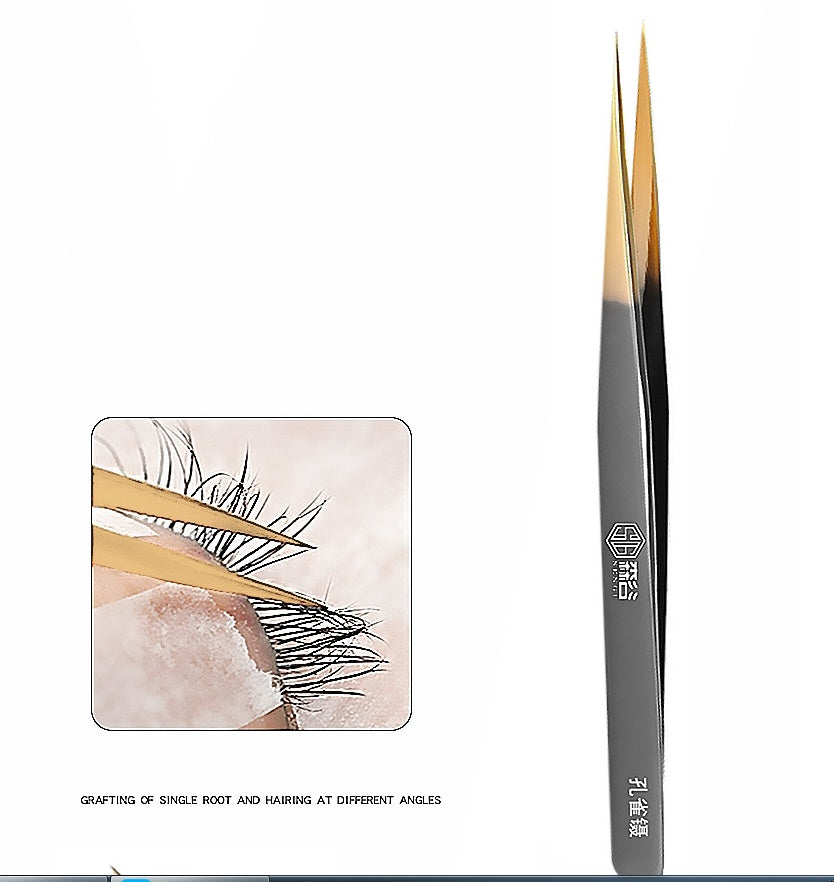 New Alloy Eyelash Extension Tweezers Special Tool Set For Eyelash Artist