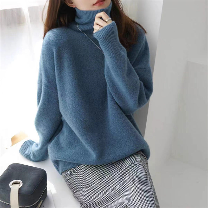 Ny EfterårVinter Fransk-inspireret Retro Afslappet Sweater