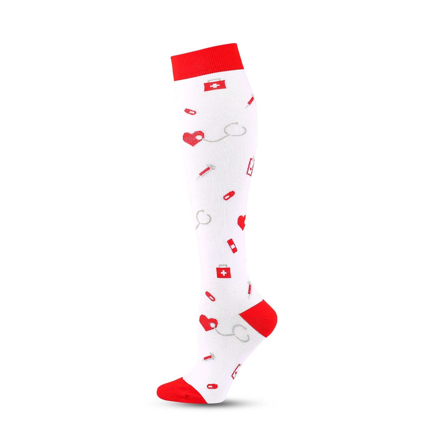 Sports Compression Stockings Multi-color Men's And Women's Outdoor Running Stockings