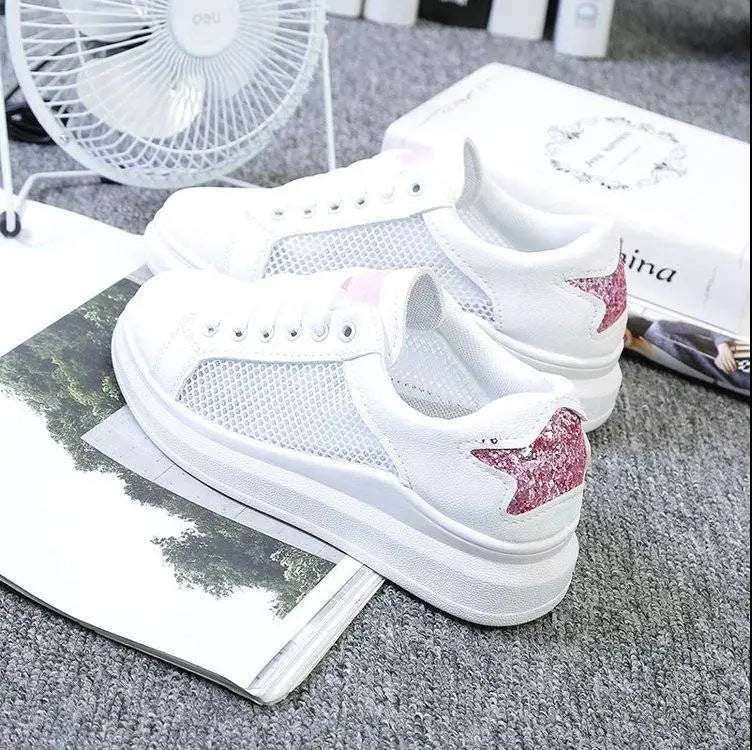 Women's Casual Mesh Surface Sports Single Shoes
