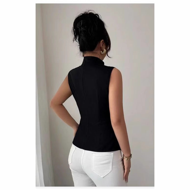 Versatile Fashionable And Chic Sleeveless Vest