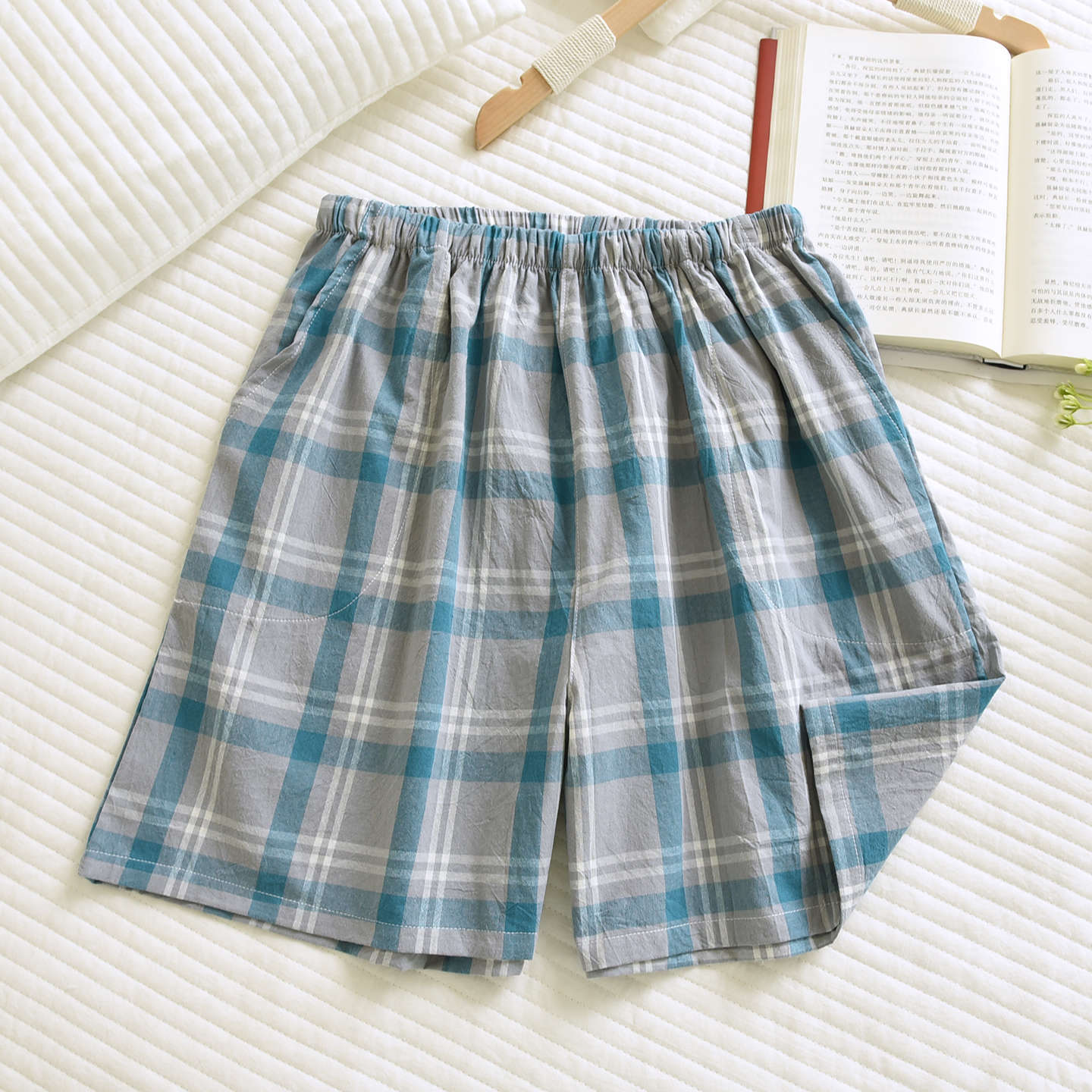 Home Sleeping Pants Pure Cotton Gauze Can Be Worn Outside Loose And Simple