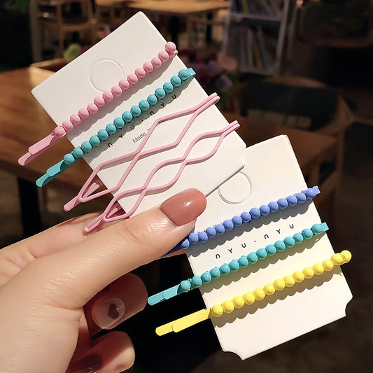 Color Painted Pearl Clip