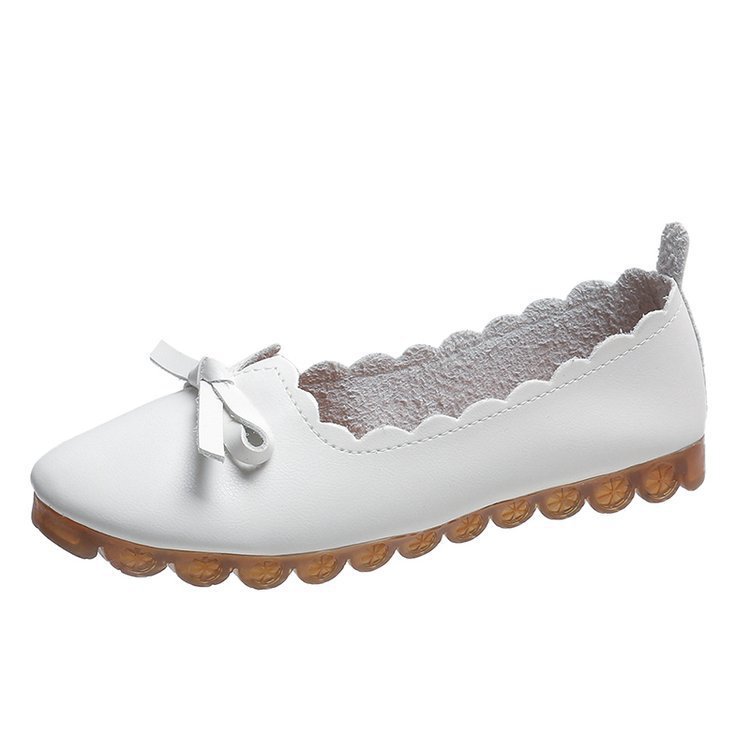 Korean Style Shallow Mouth Pumps Slip-on