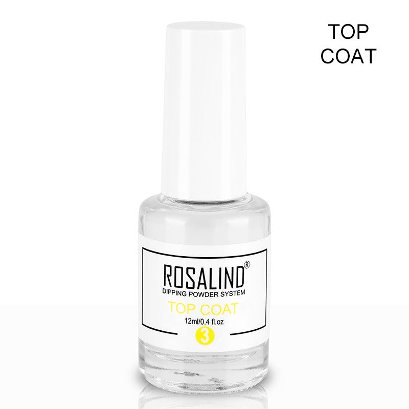 Wet powder nail polish
