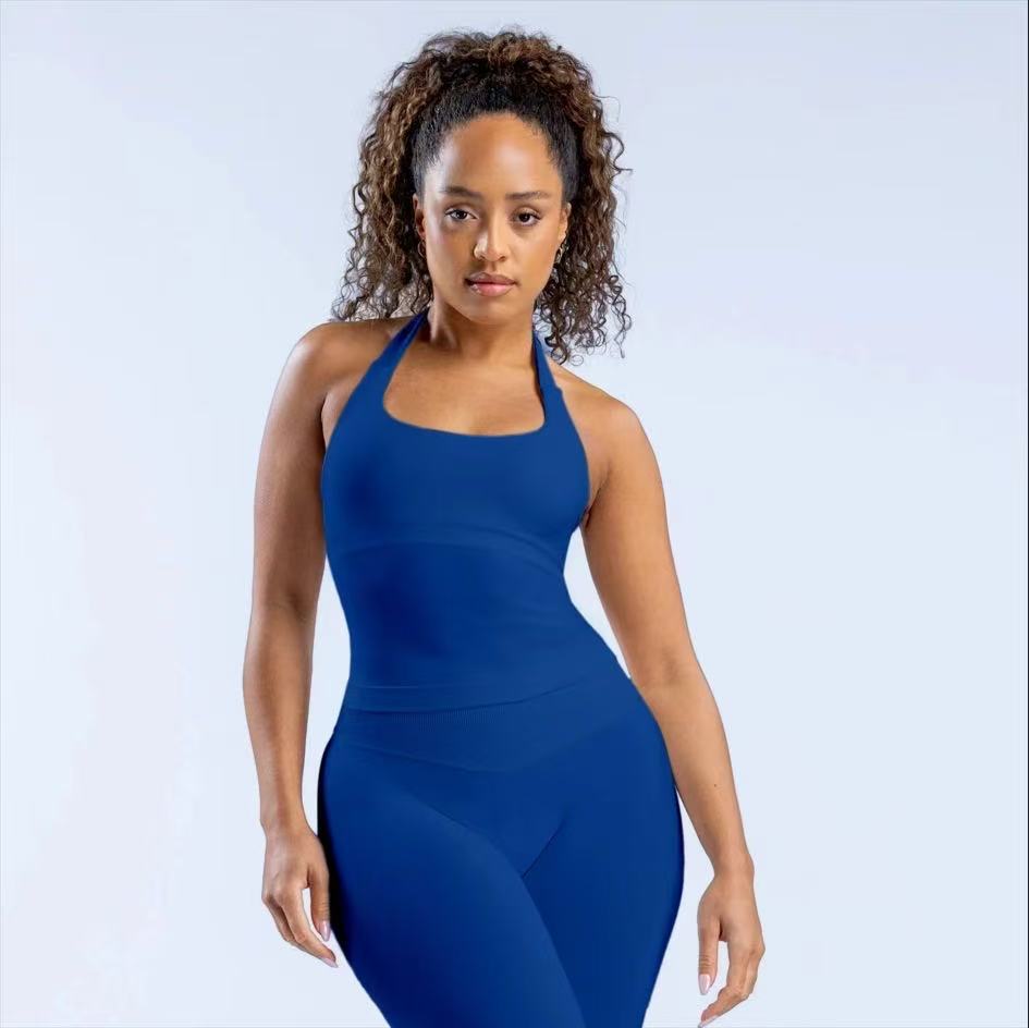 Seamless Yoga Backless Anti-exposure Sports Broadband Camisole