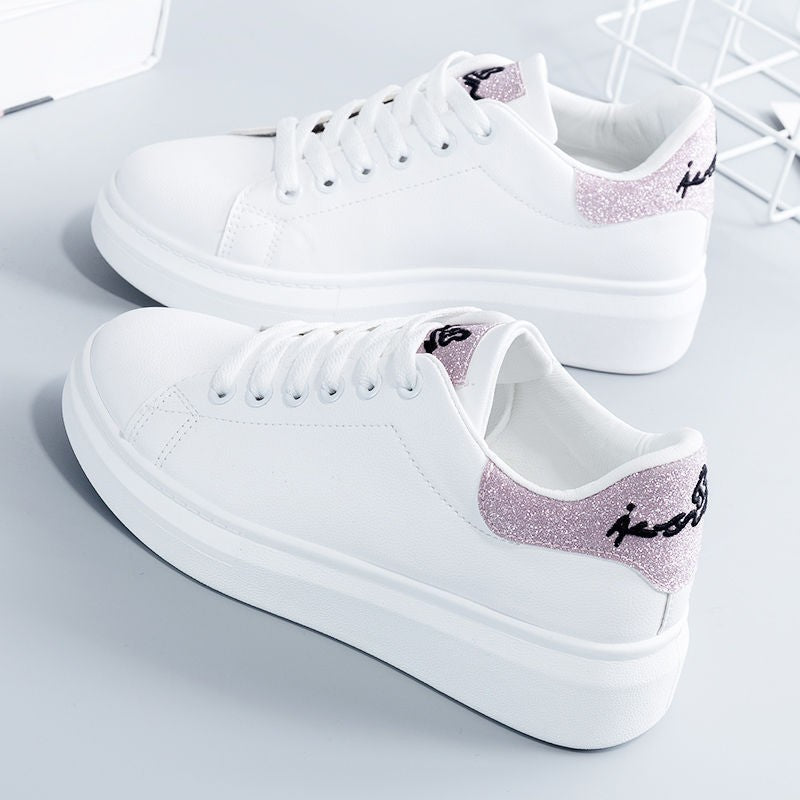 Fashion Little White  Student Flat-bottomed Female Casual Sneakers