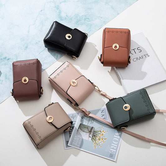 Multifunctional vertical mobile phone bag