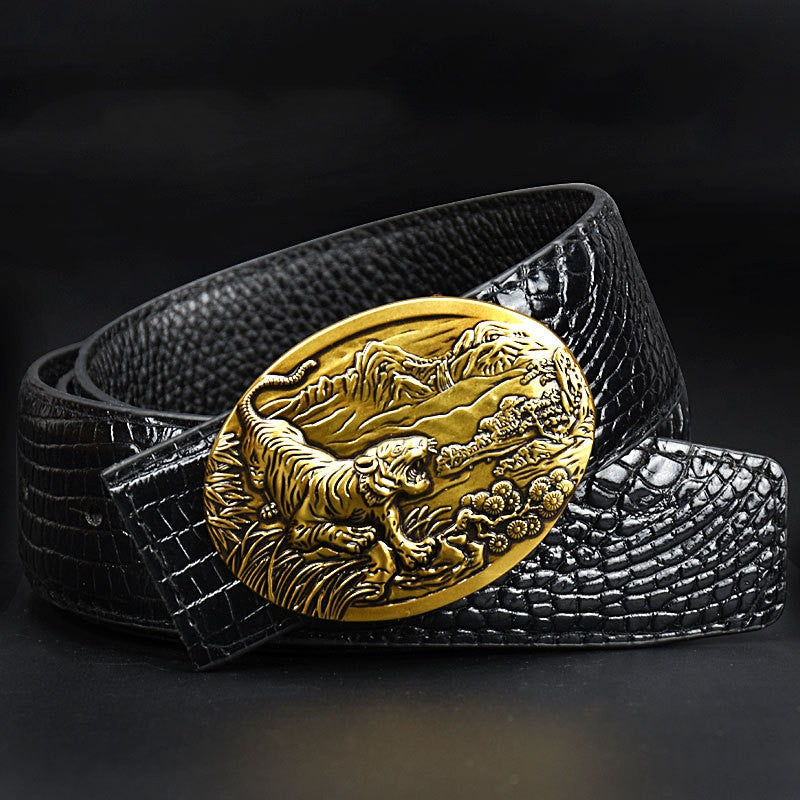 Men's Fashion Personality Smooth Buckle
