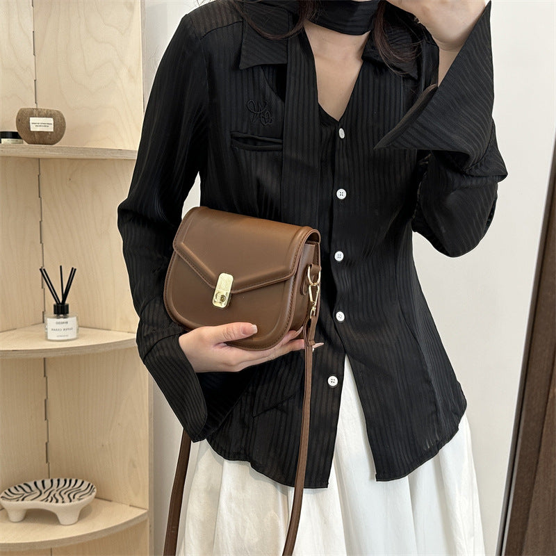 Niche Texture Shoulder Messenger Bag