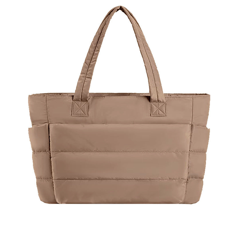 Down Women's Shoulder Bag Laptop Bag